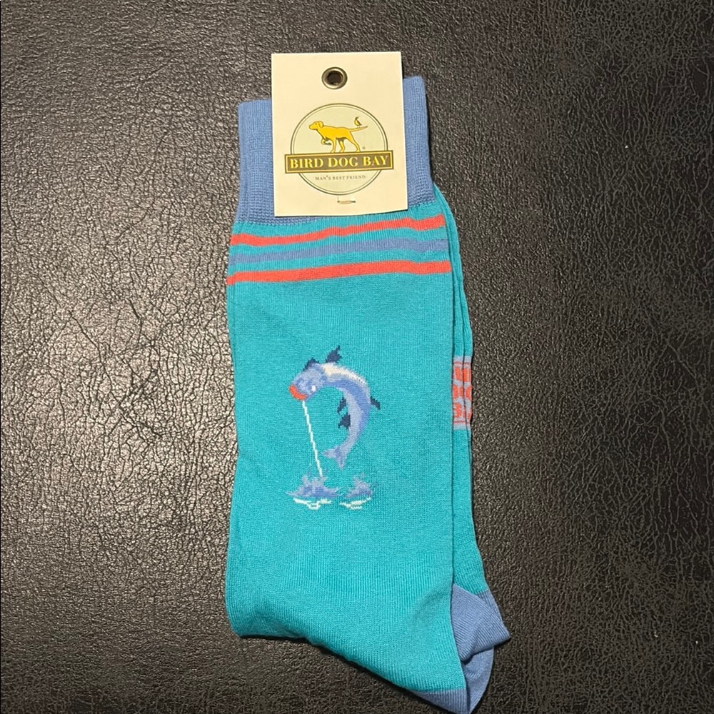 Bird Dog Bay Men's Blue Socks